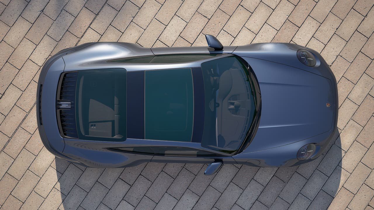New 2026 Vanadium Grey Metallic Porsche Carrera image 5