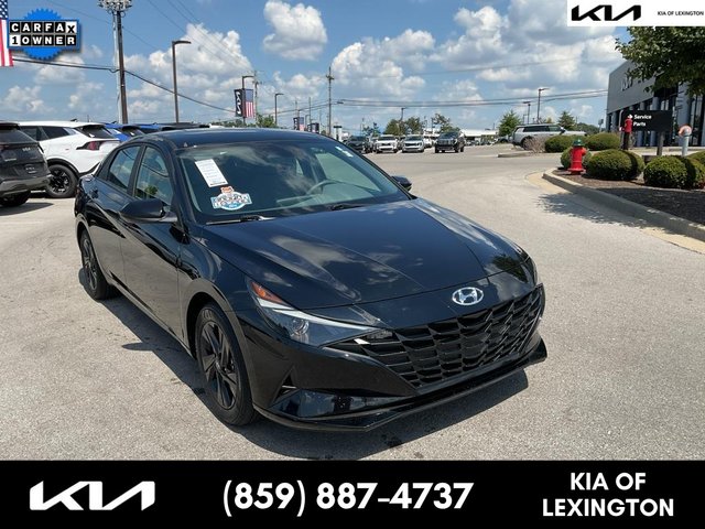2023 Hyundai Elantra Hybrid Blue