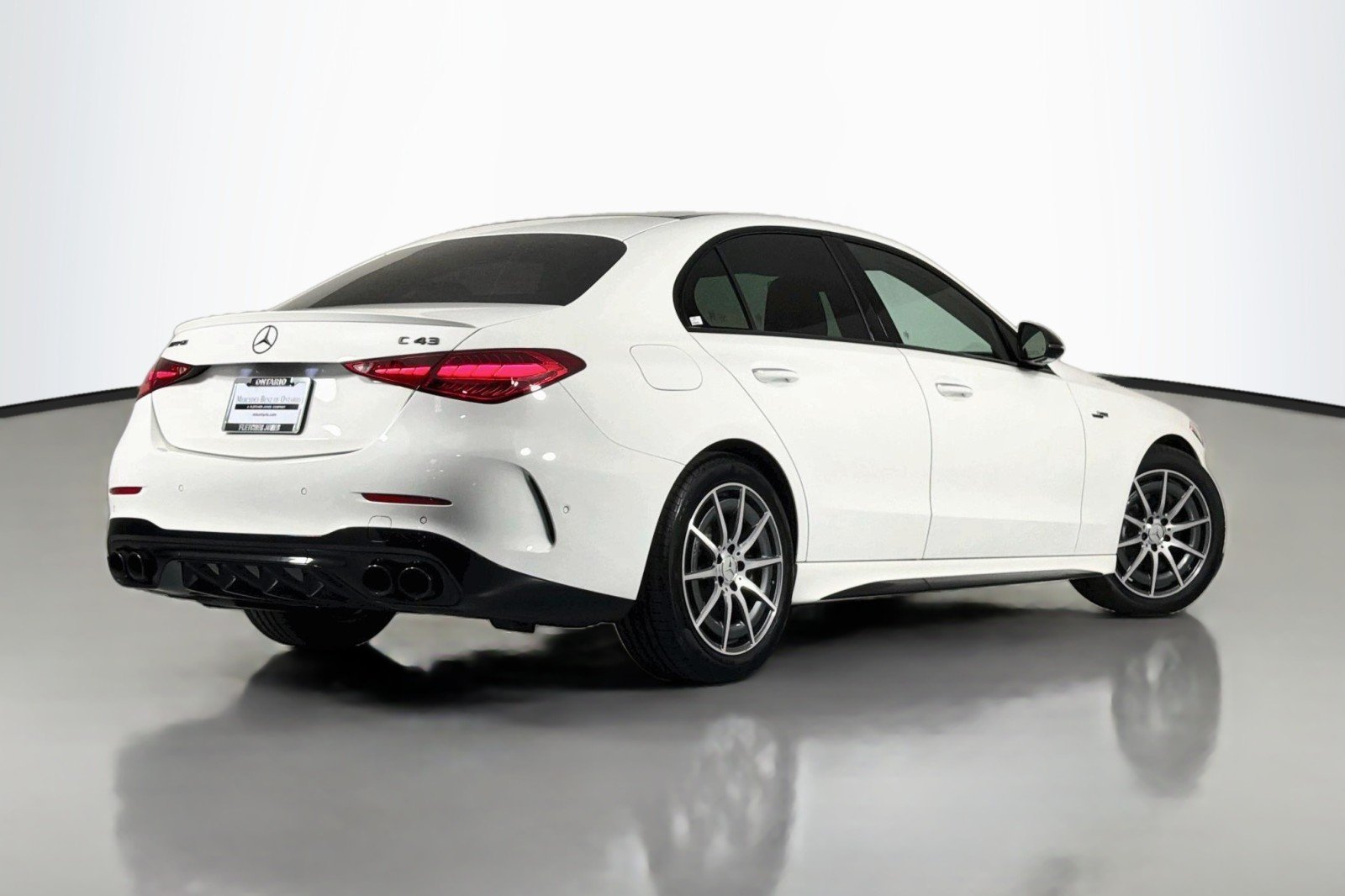 Certified Used 2024 Polar White Mercedes-Benz AMG® C 43 image 13