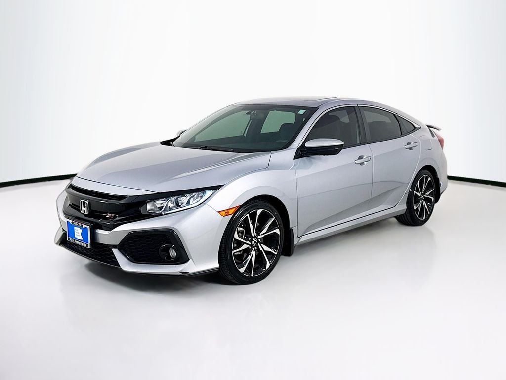 Certified Used 2017 Lunar Silver Metallic Honda Si image 3