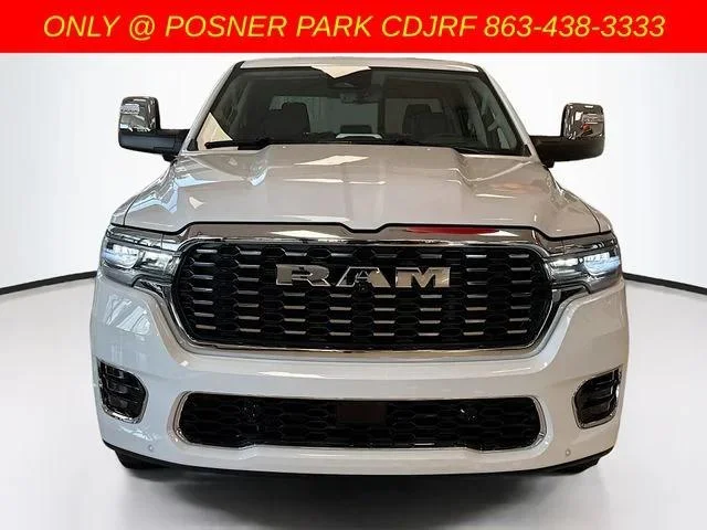 New 2026 Bright White Clear-Coat Exterior Paint RAM Tungsten image 2
