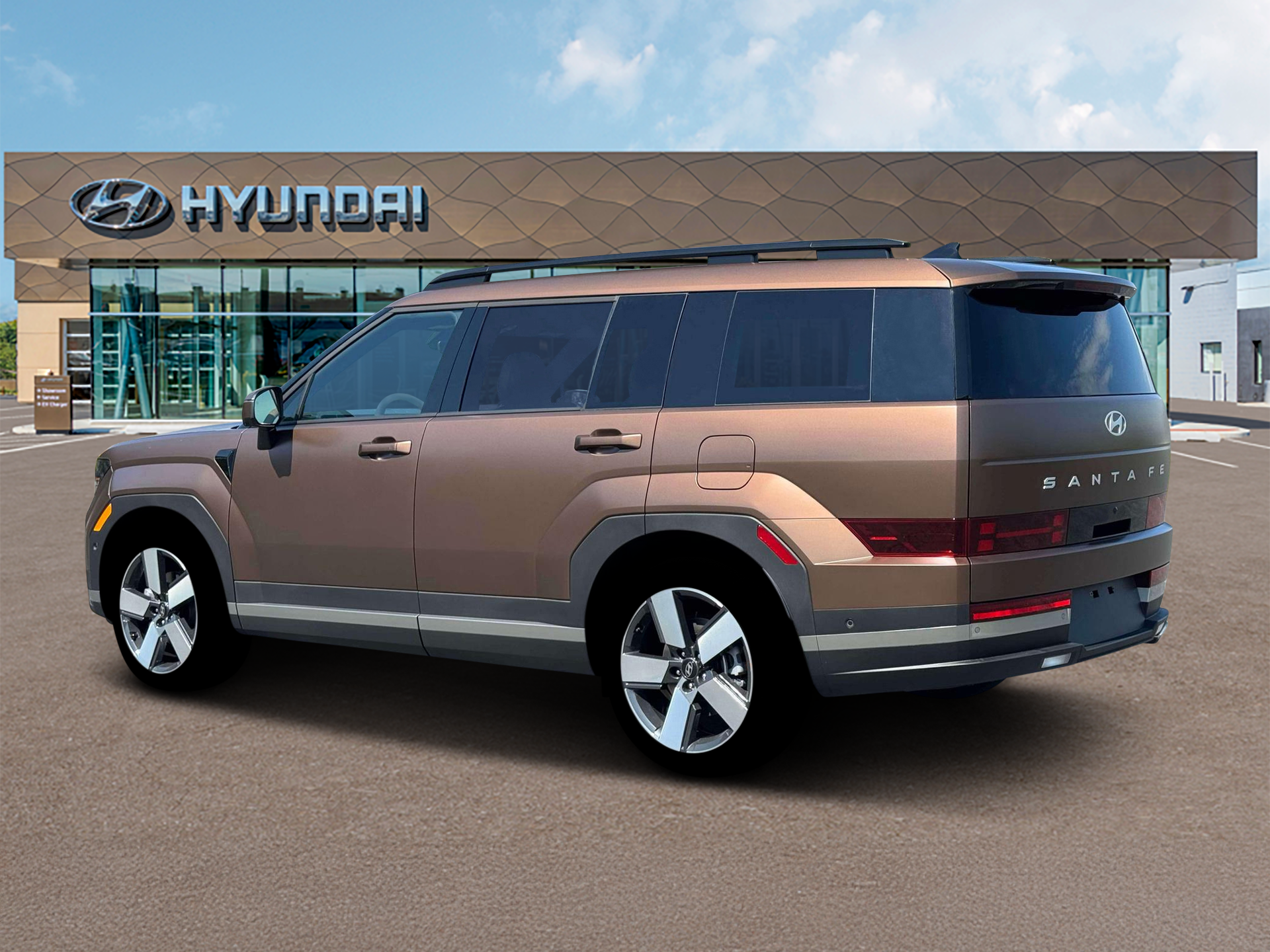 New 2026 Earthy Brass Matte Hyundai Limited AWD image 4