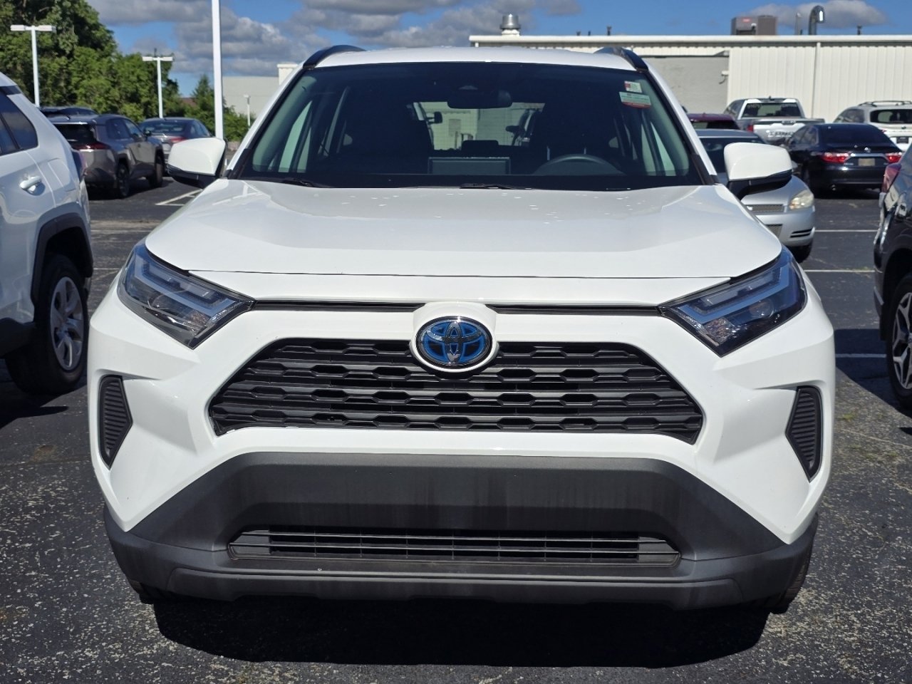 Certified Used 2023 White Toyota XLE image 2