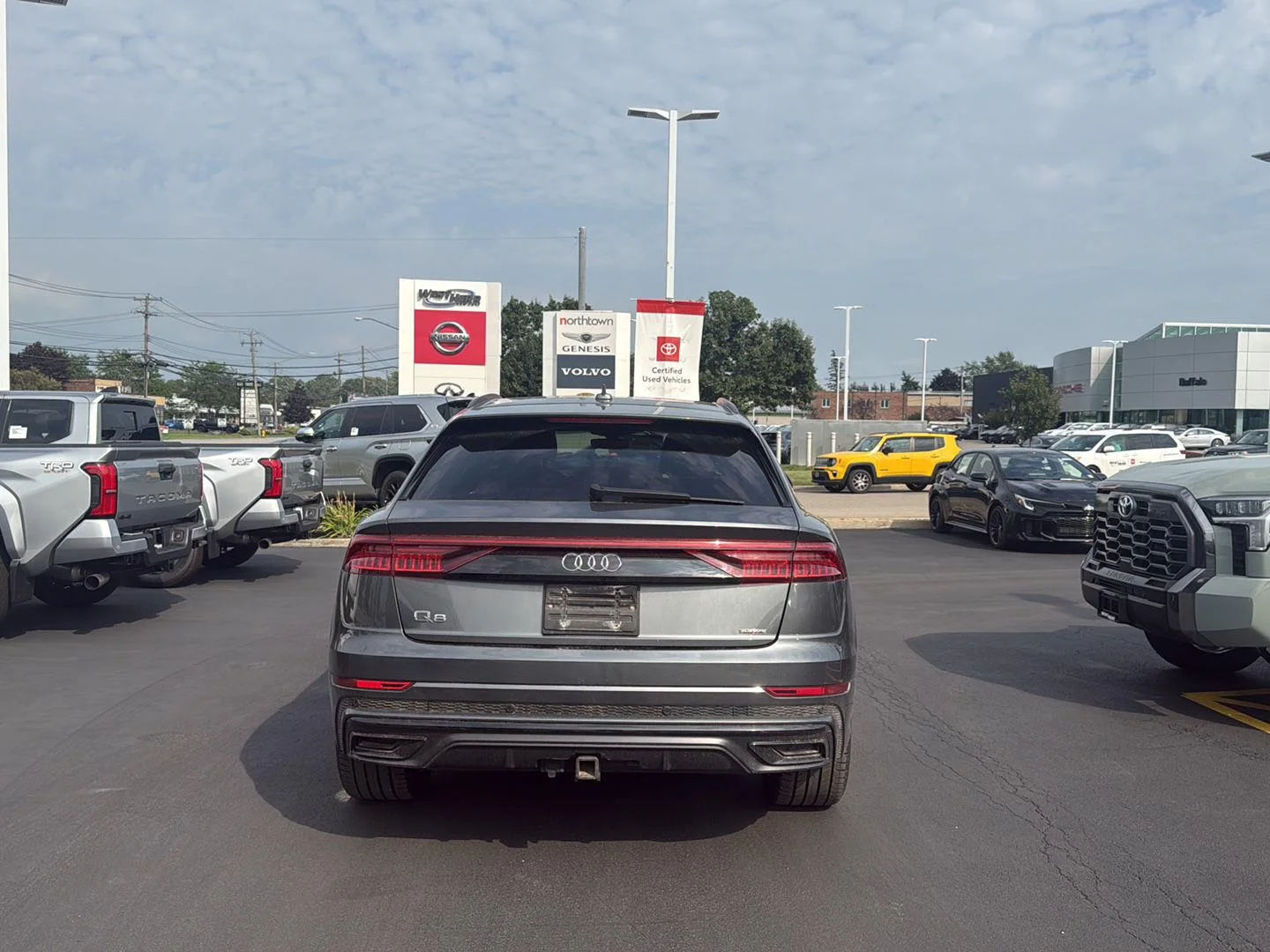 Used 2019 Daytona Gray Pearl Effect Audi Prestige image 6