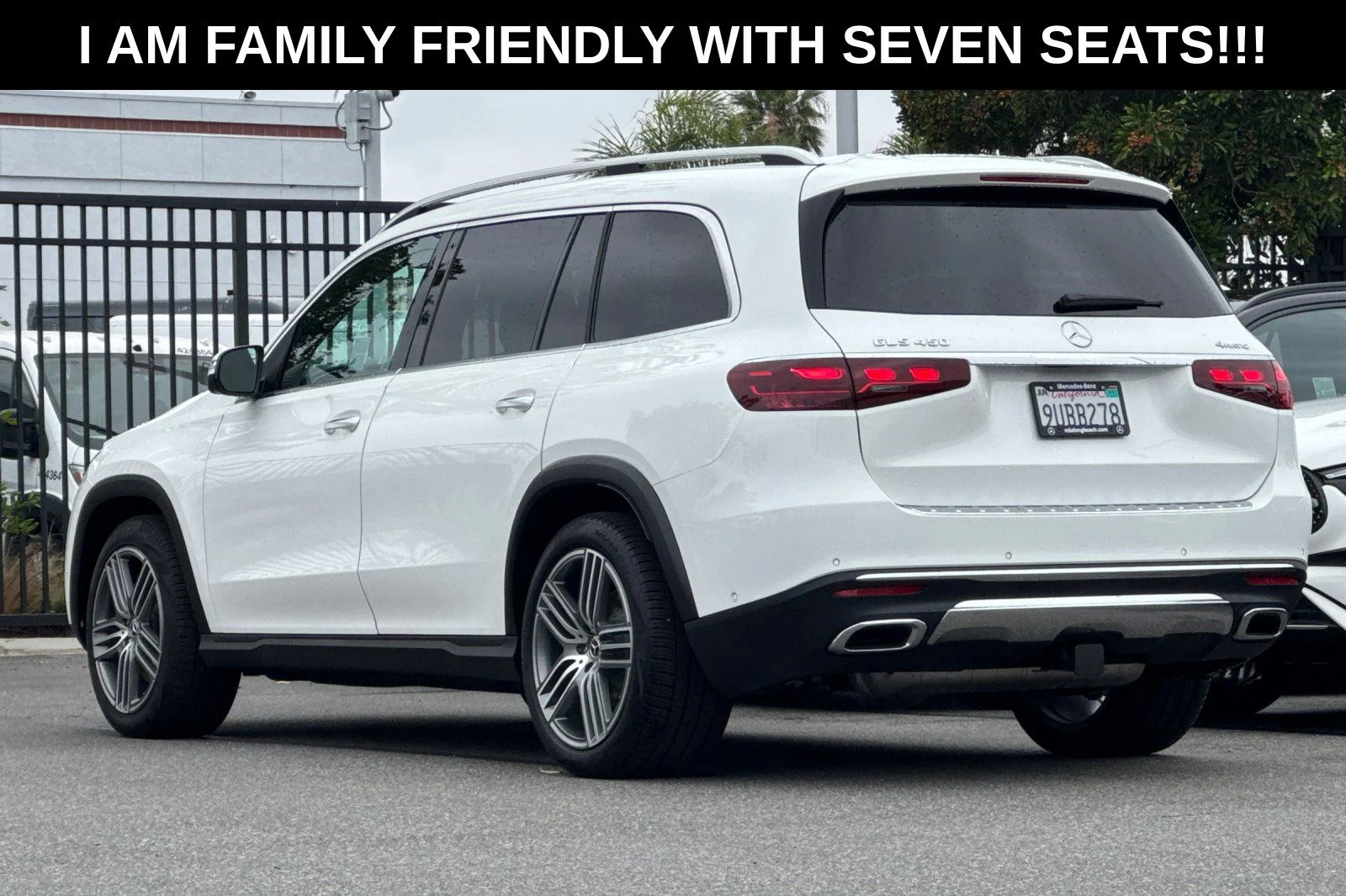 Certified Used 2025 White Mercedes-Benz GLS 450 image 6