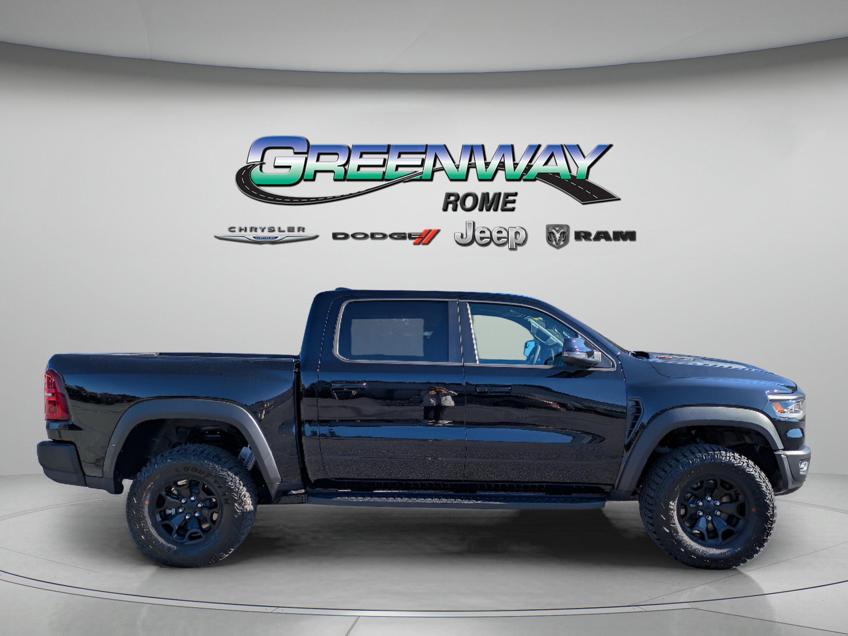 New 2026 Diamond Black Crystal Pearl-Coat Exterior Paint RAM RHO image 8