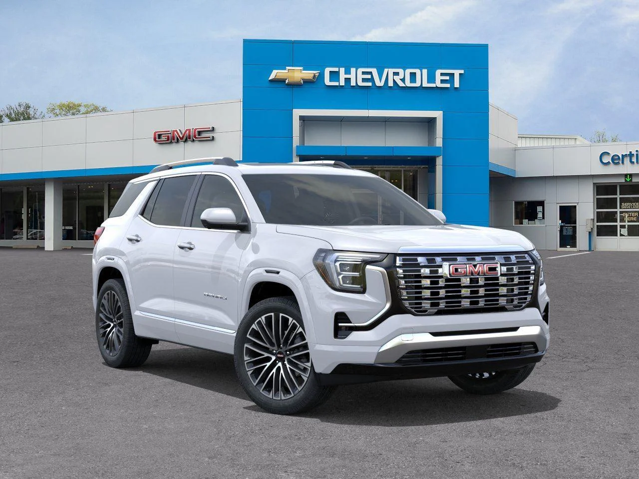 New 2027 Glacier White Tricoat GMC AWD Denali image 7