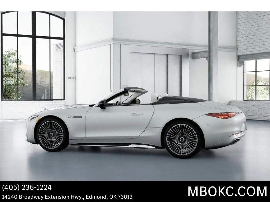 New 2026 MANUFAKTUR moonlight white magno (White Ambiance) Mercedes-Benz Maybach SL 680 image 77