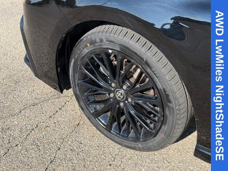 Used 2022 Midnight Black Metallic Toyota SE Nightshade image 11