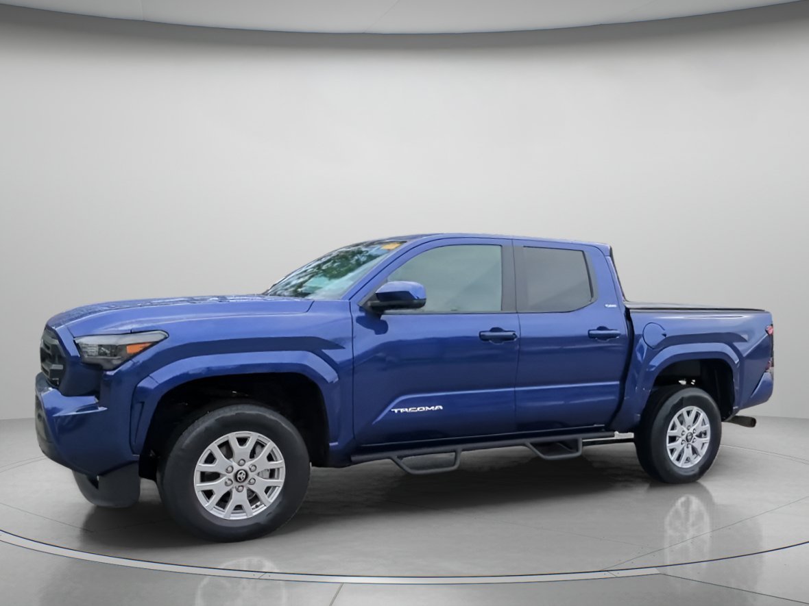 Used 2025 Blue Crush Metallic Toyota SR5 Crew Cab Pickup image 9