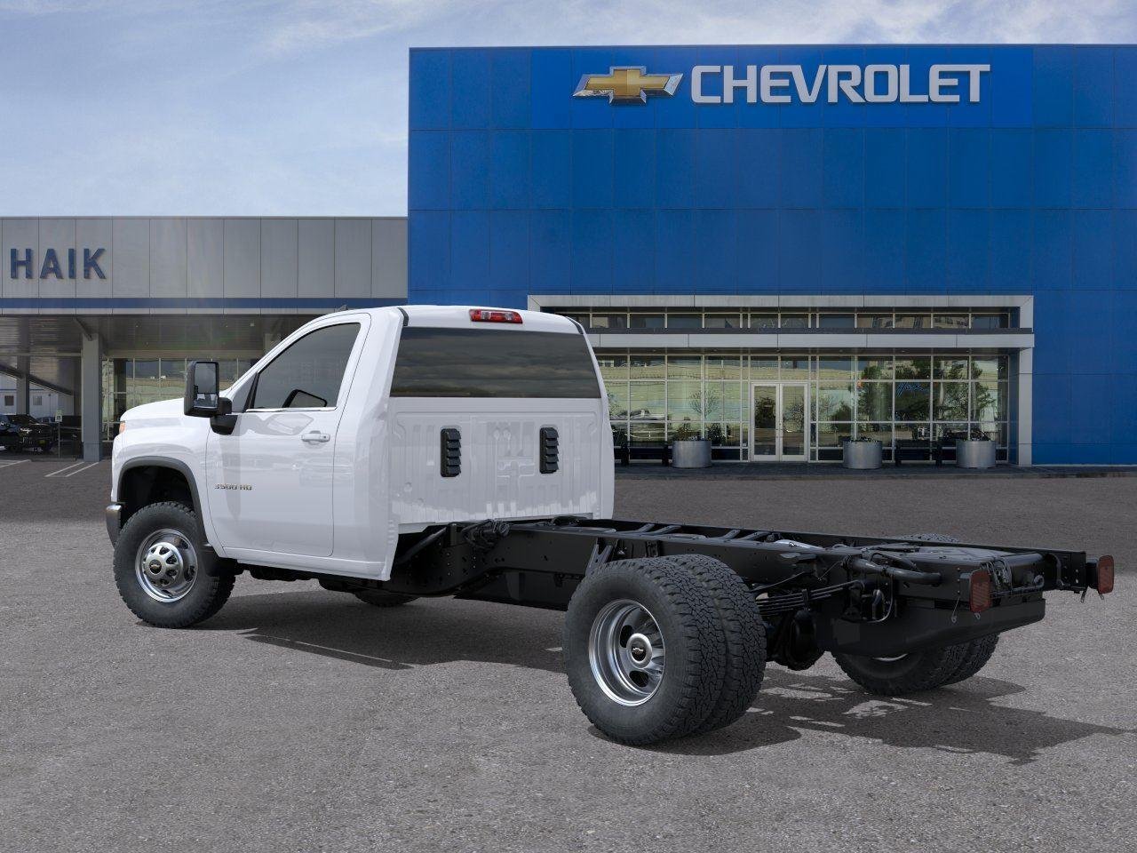 New 2026 Summit White Chevrolet Work Truck image 3