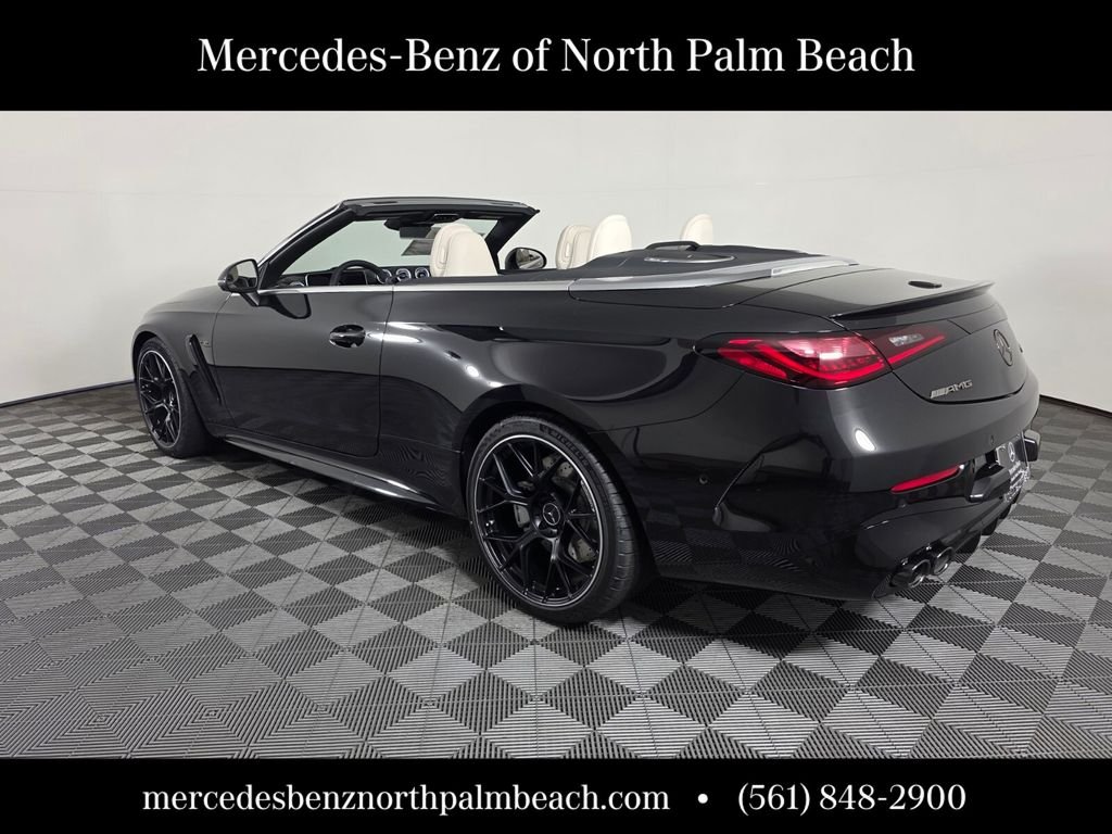 New 2027 Obsidian Black Metallic Mercedes-Benz AMG® CLE 53 4MATIC+ Cabriolet image 4