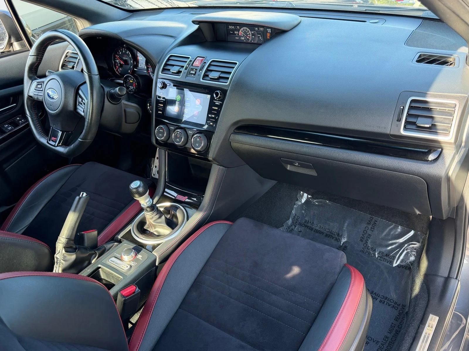 Used 2021 Magnetite Gray Metallic Subaru STi image 13