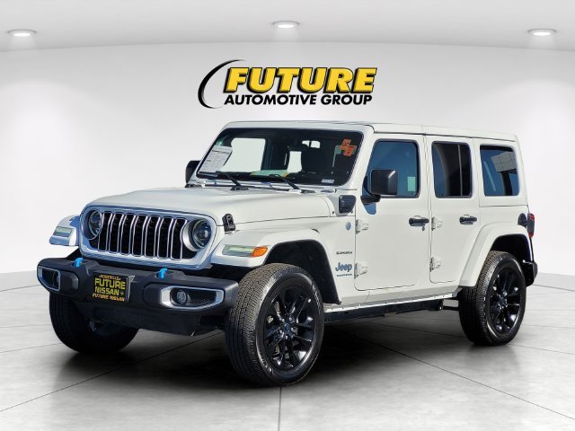 Used 2024 White Jeep Sahara 4xe image 5