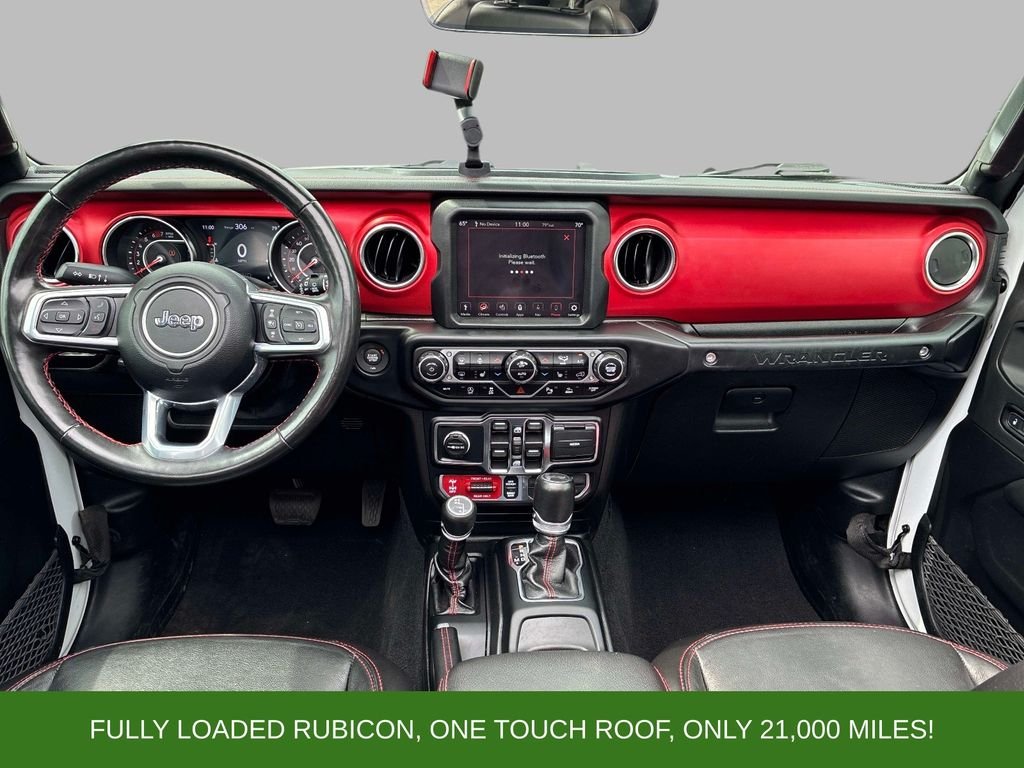 Used 2021 White Jeep Unlimited Rubicon image 18
