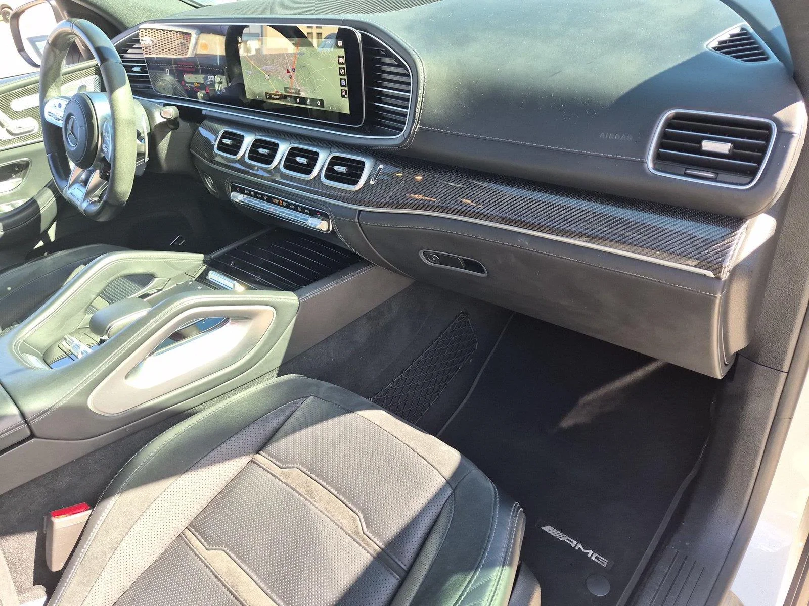 Used 2021 designo Diamond White Metallic Mercedes-Benz AMG® GLE 53 image 38