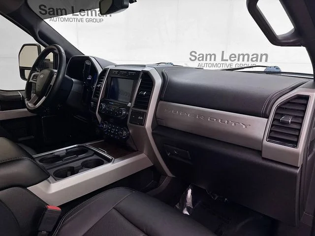 Used 2020 White Metallic Ford Lariat image 30