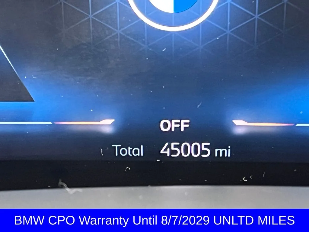 Certified Used 2025 Black Sapphire Metallic BMW xDrive40i image 2