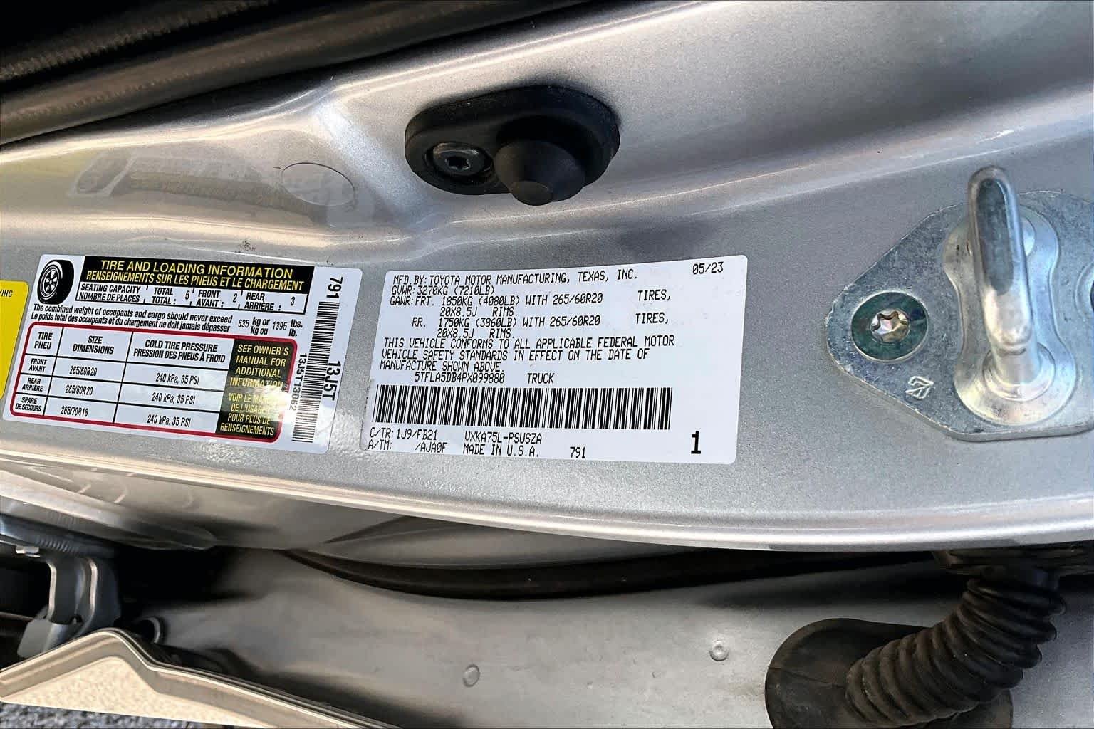 Certified Used 2023 Celestial Silver Metallic Toyota SR5 image 37