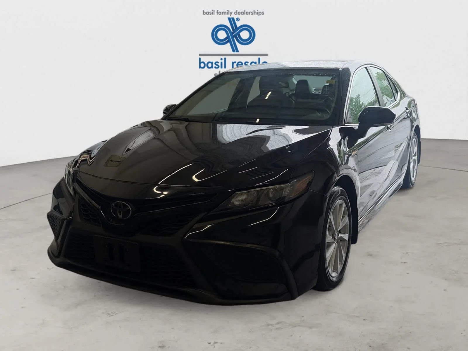 Used 2024 Midnight Black Metallic Toyota SE image 2