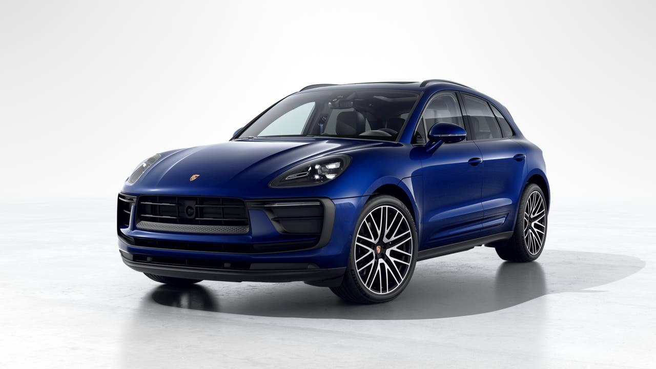New 2026 Gentian Blue Metallic Porsche  image 1