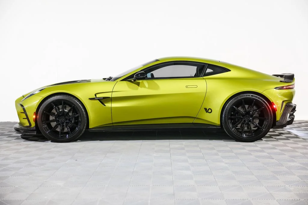 Used 2025 Yellow Aston Martin Base image 12