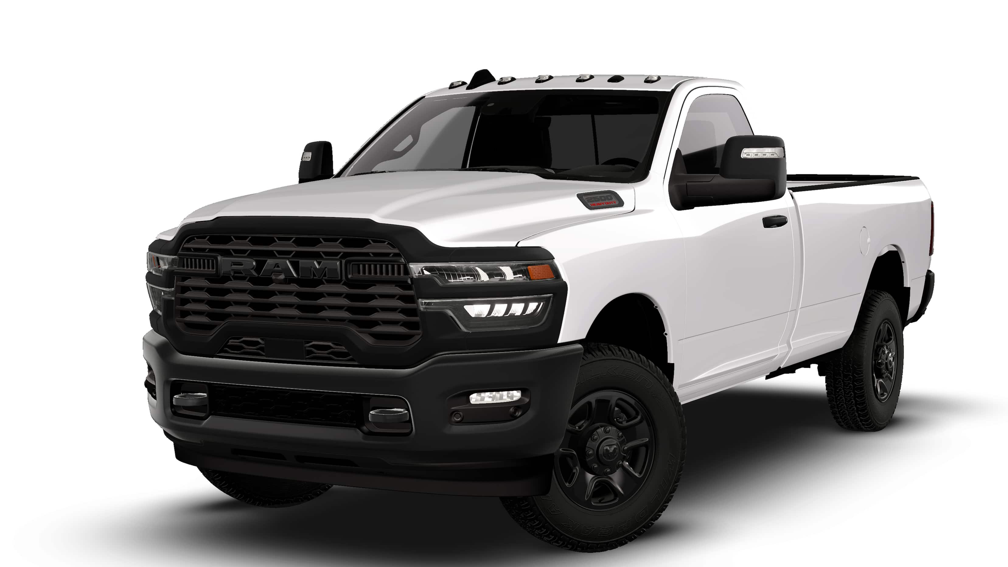 New 2026 Bright White Clear-Coat Exterior Paint RAM TRADESMAN image 13