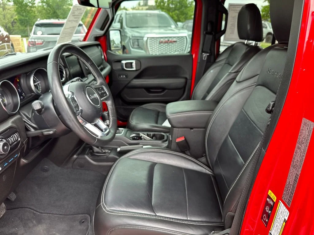 Used 2022 Red Jeep Unlimited Sahara 4xe image 18