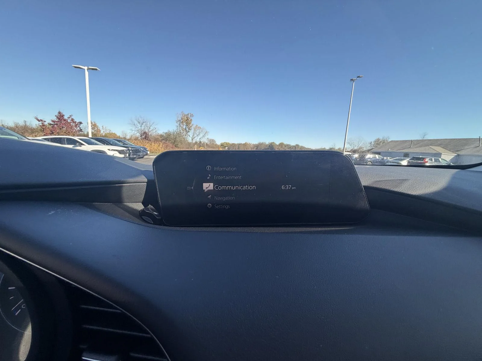 Used 2022 Polymetal Gray Metallic Mazda Carbon Edition image 16