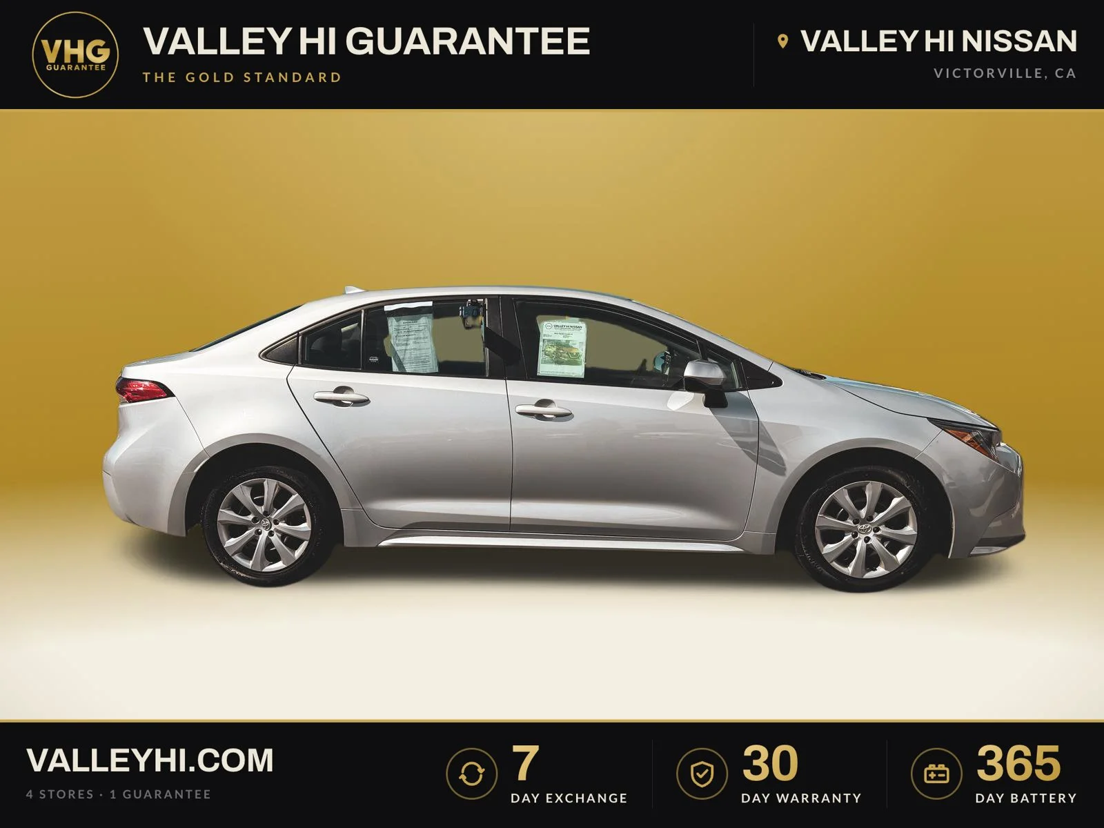 Used 2024 Silver Toyota LE image 8