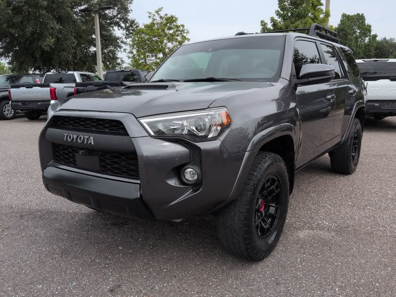 Certified Used 2022 Magnetic Gray Metallic Toyota TRD Pro image 2