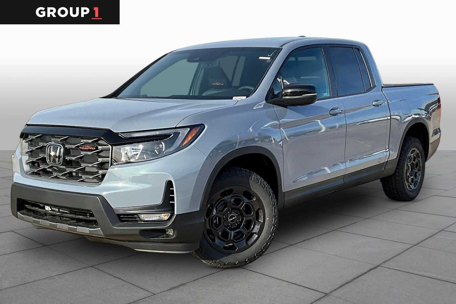 Sonic Gray Pearl 2026 Honda Ridgeline TrailSport S AWD Pickup Truck All-Wheel Drive