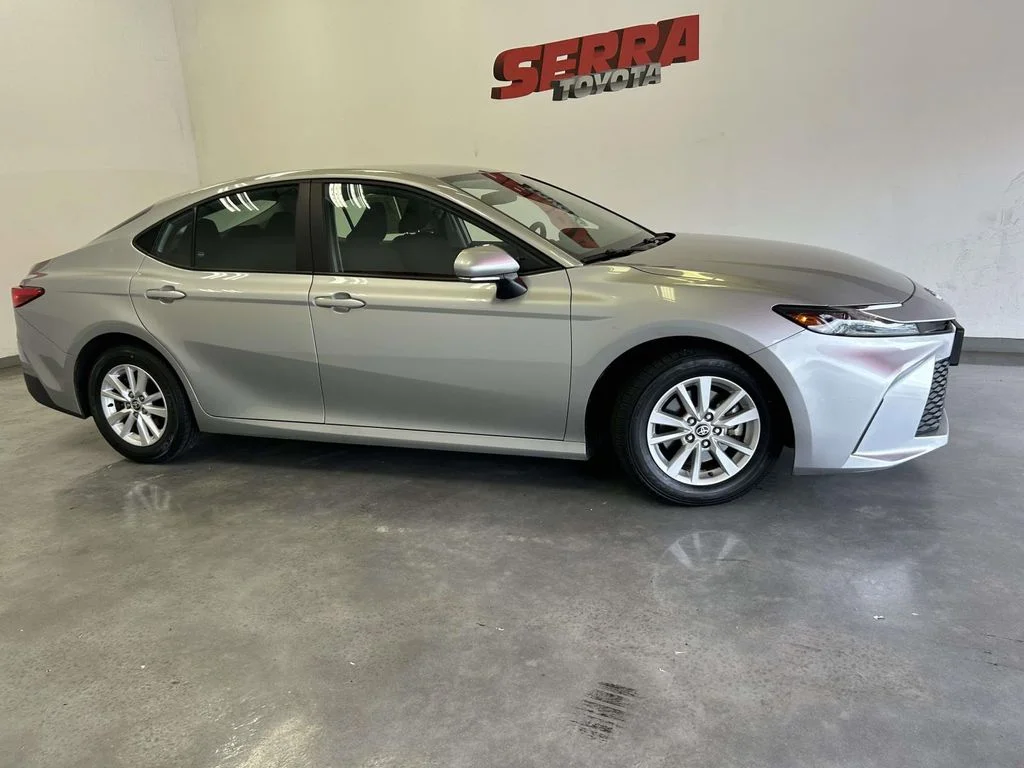 Certified Used 2025 Silver Toyota LE image 2