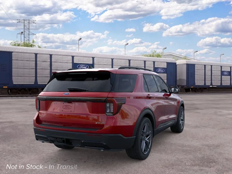 New 2026 Rapid Red Metallic Tinted Clearcoat Ford ST-Line image 8