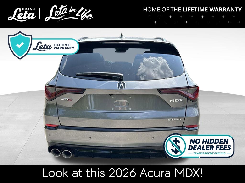 New 2026 Liquid Carbon Metallic Acura Type S w/Advance Package image 4