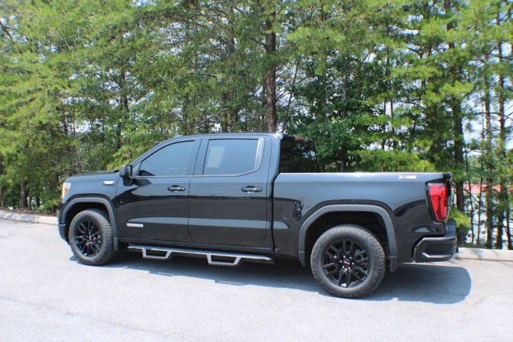 Certified Used 2021 EBONY TWILIGHT METALLIC GMC Elevation image 3