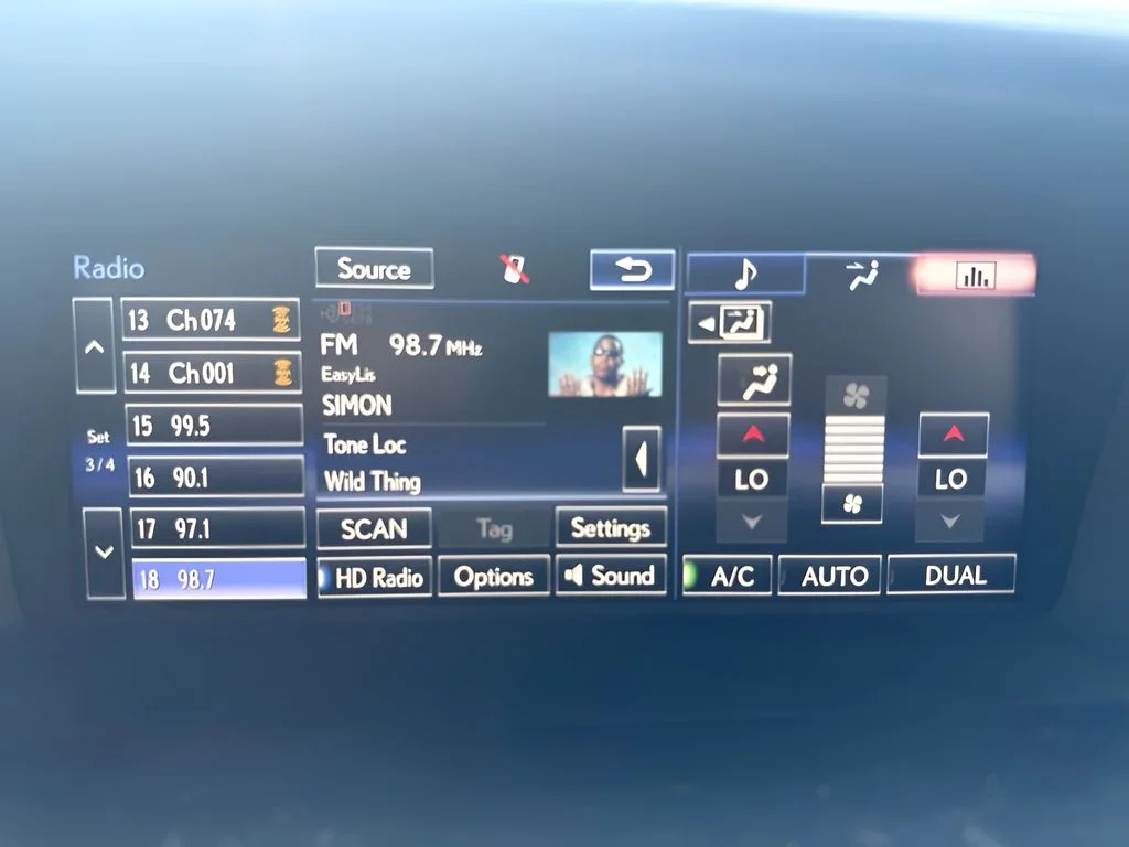 Used 2015 Black Lexus 350 image 10