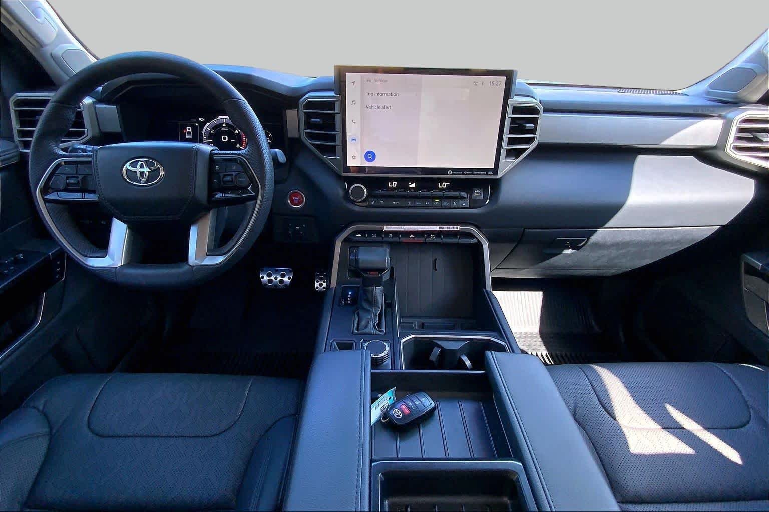 Used 2024 Midnight Black Metallic Toyota Limited image 16