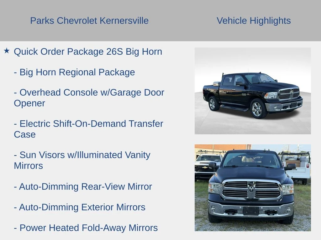 Used 2017 Black Ram Big Horn image 26