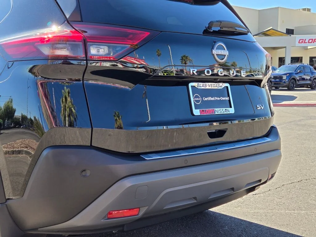 Certified Used 2023 Black Nissan SV image 6