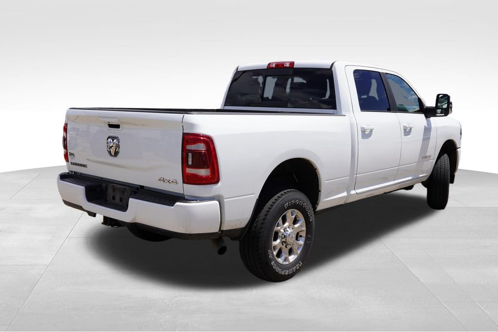 Used 2024 Bright White Clearcoat Ram Laramie image 3