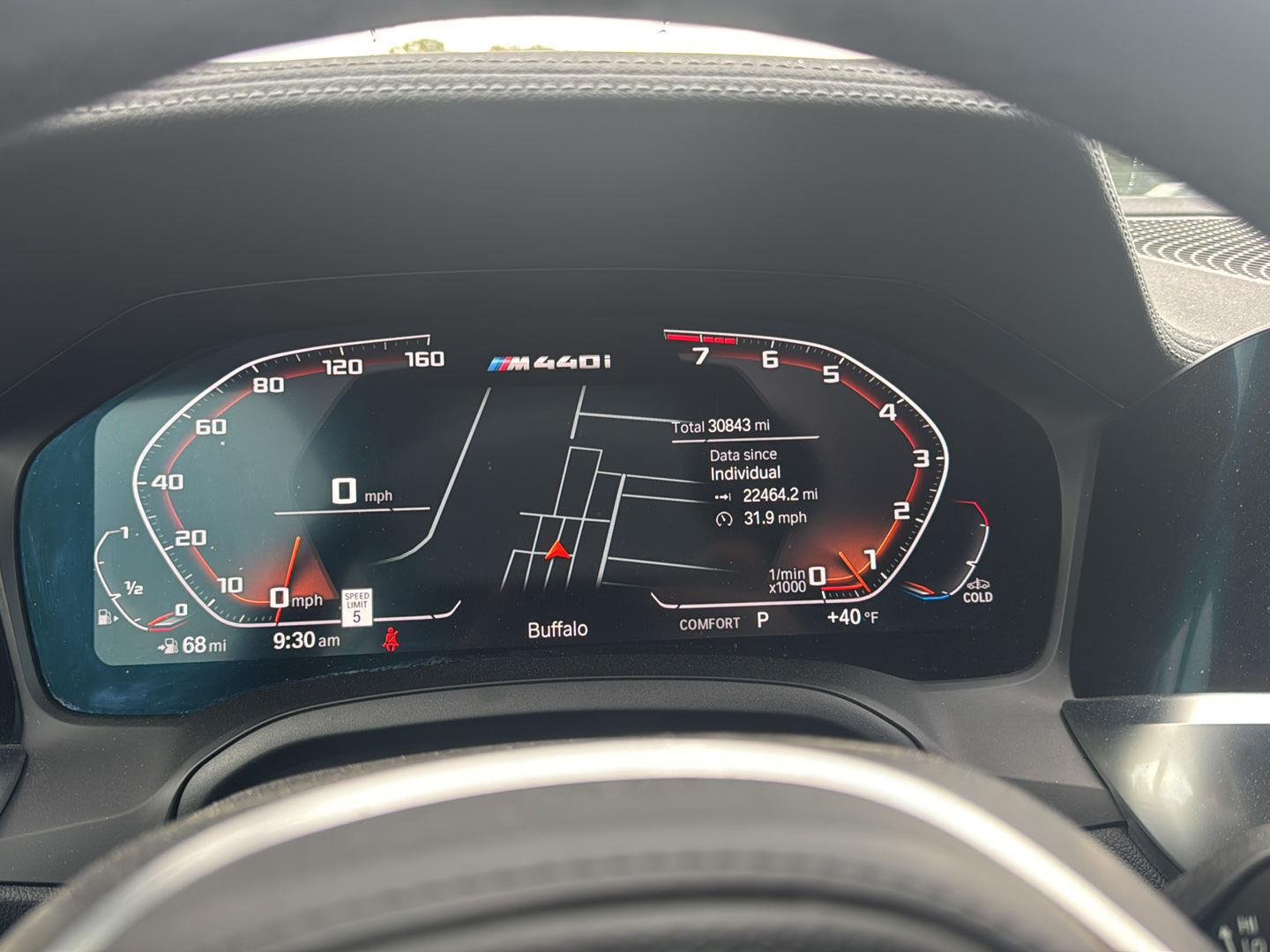 Used 2022 Black Sapphire Metallic BMW M440i xDrive image 14