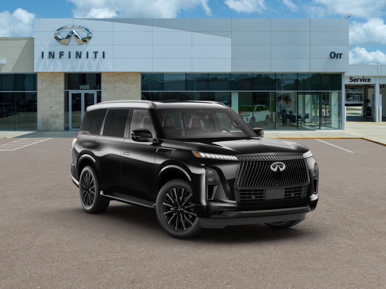 New 2027 2T MINERAL BLAC INFINITI Autograph 4WD image 4