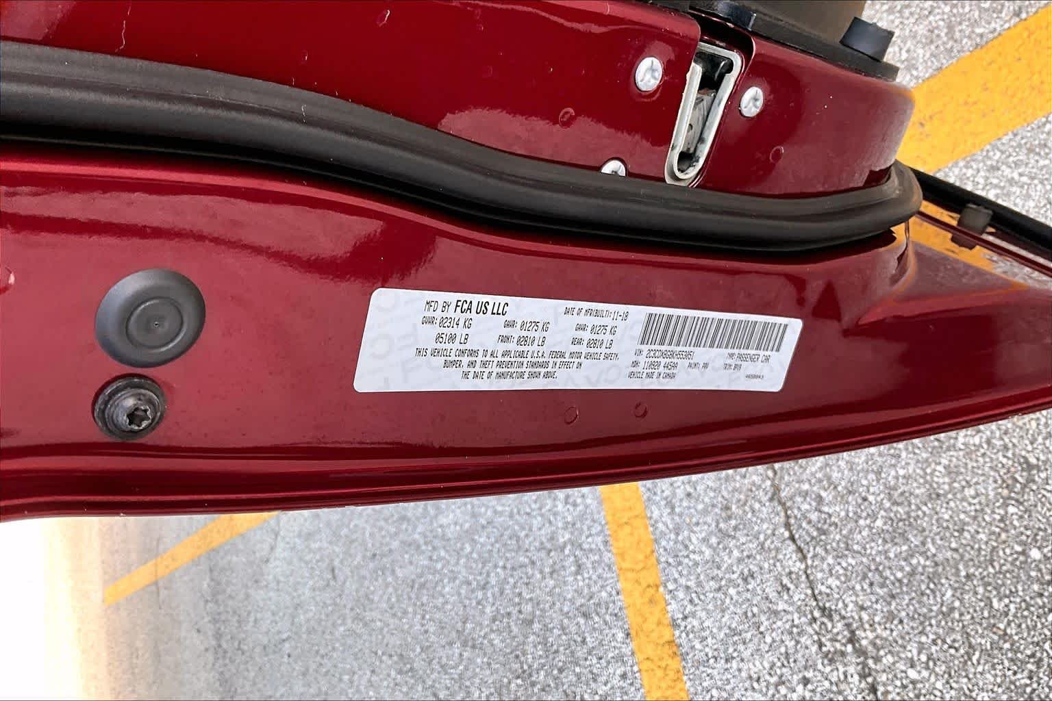 Used 2019 Octane Red Pearlcoat Dodge SXT image 34