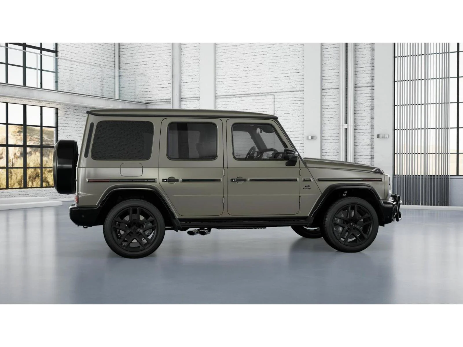New 2027 MANUFAKTUR Sintered Bronze Magno Mercedes-Benz AMG® G 63 SUV image 17