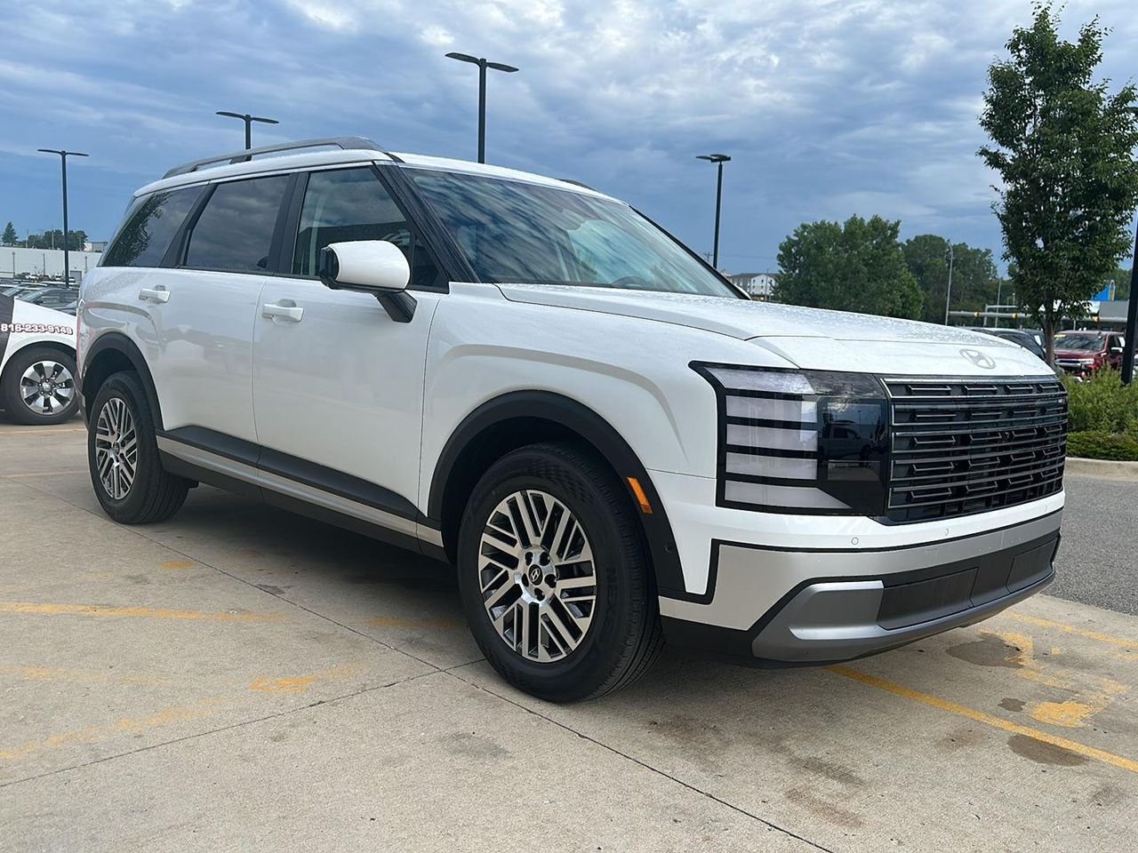 New 2026 Creamy White Pearl Hyundai SEL Premium AWD image 5