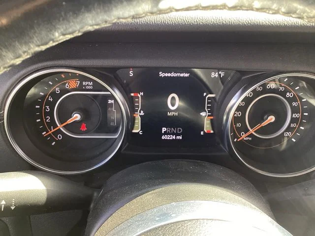 Used 2021 Blue Pearl Jeep Unlimited Sahara image 11