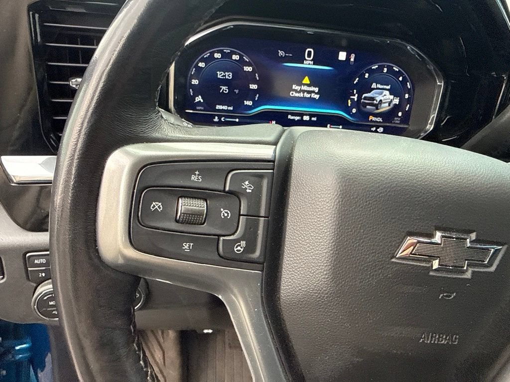 Used 2022 GLACIER BLUE METALLIC Chevrolet LT Trail Boss image 23