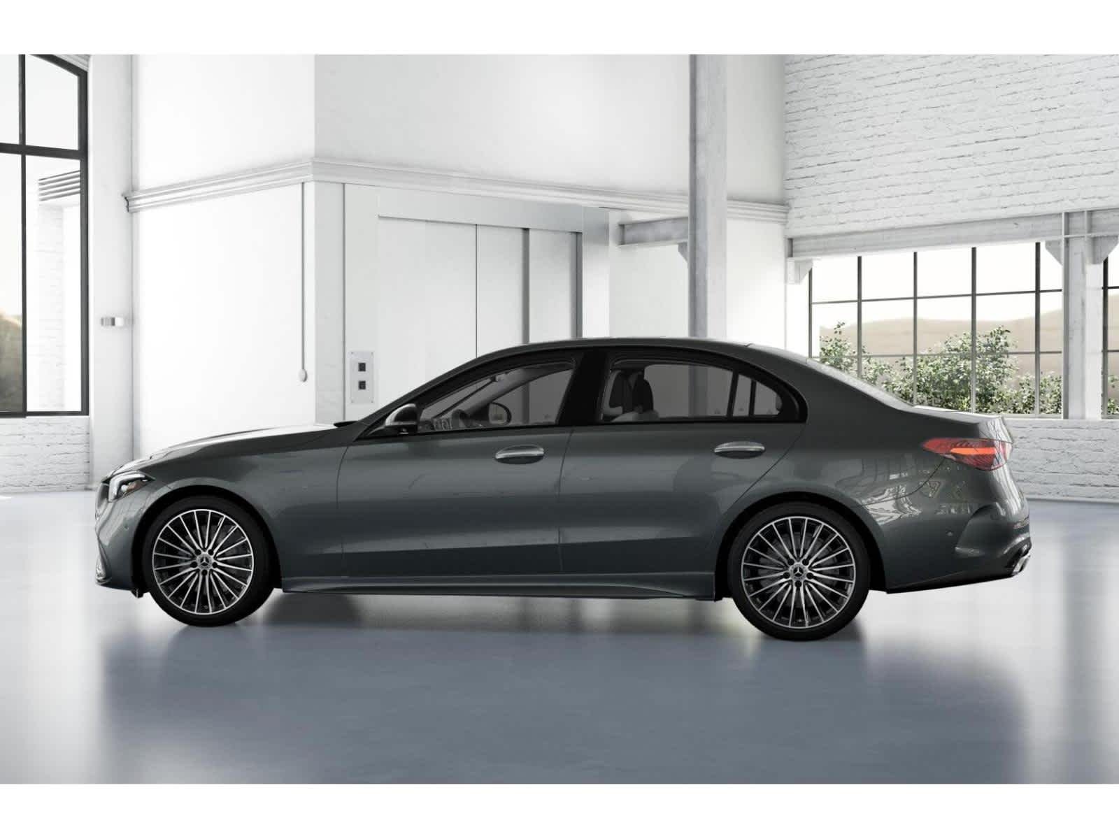 New 2026 Selenite Grey Metallic Mercedes-Benz C 300 image 32