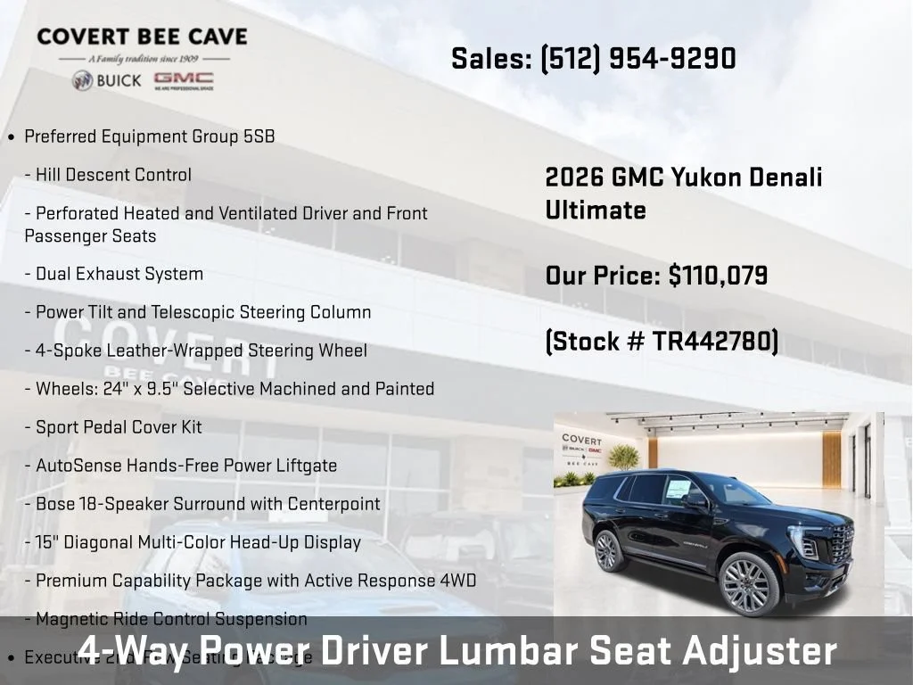 New 2026 GMC Yukon Denali Ultimate, photo 14